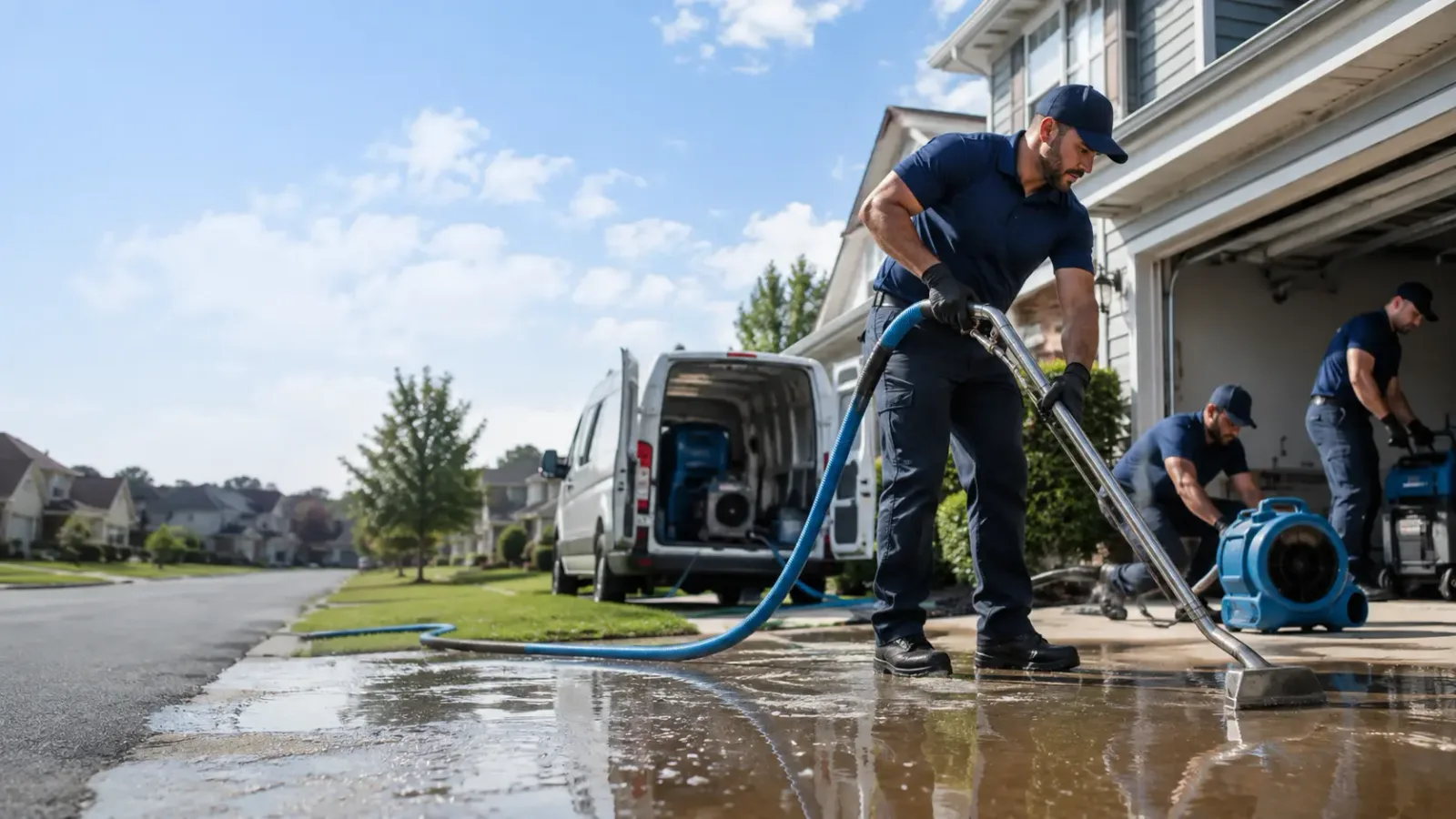 Basement Water Removal in Holden, LA